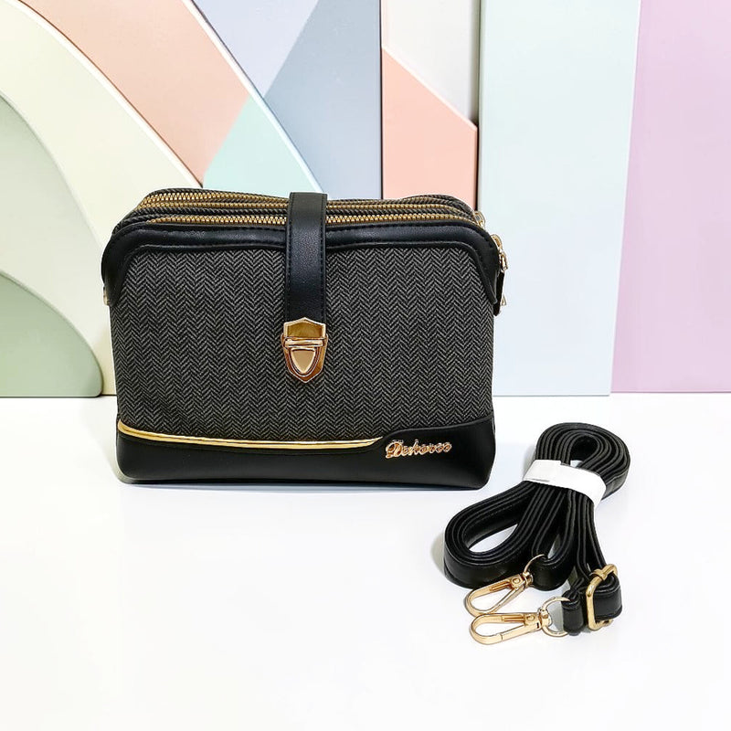 THE CHEVRON TRIO CROSSBODY