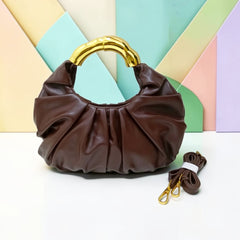 THE GOLD HANDLE CLOUD BAG