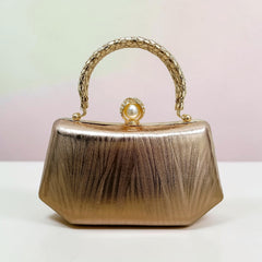 METALLIC MUSE CLUTCH