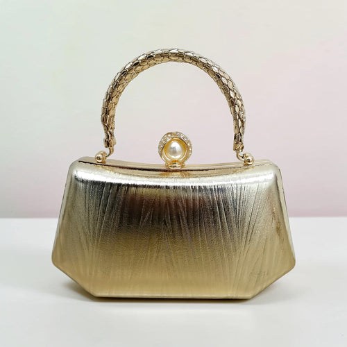 METALLIC MUSE CLUTCH