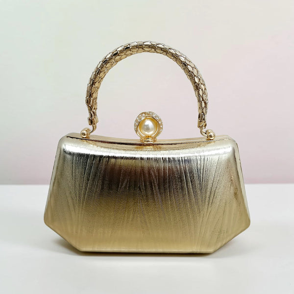 METALLIC MUSE CLUTCH