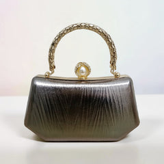 METALLIC MUSE CLUTCH