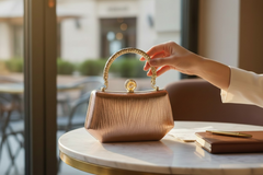 METALLIC MUSE CLUTCH