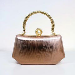 METALLIC MUSE CLUTCH