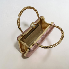 METALLIC MUSE CLUTCH