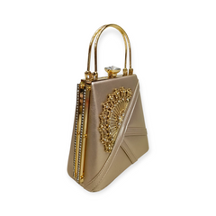 RHINESTONE EVENING FRAME BAG