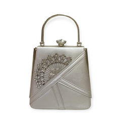 RHINESTONE EVENING FRAME BAG