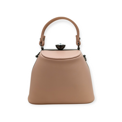 KISS LOCK TOP-HANDLE FRAME BAG