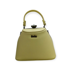 KISS LOCK TOP-HANDLE FRAME BAG
