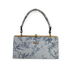 FLORAL CREEPER BAX SHAPE FRAME BAG