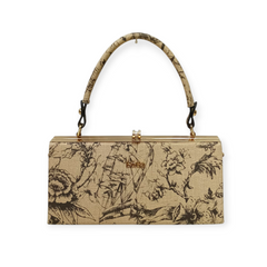 FLORAL CREEPER BAX SHAPE FRAME BAG