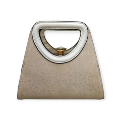 STUCTURED D HANDLE FRAME BAG
