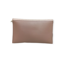CROC-SKIN PATTERNED ENVELOPE CLUTCH
