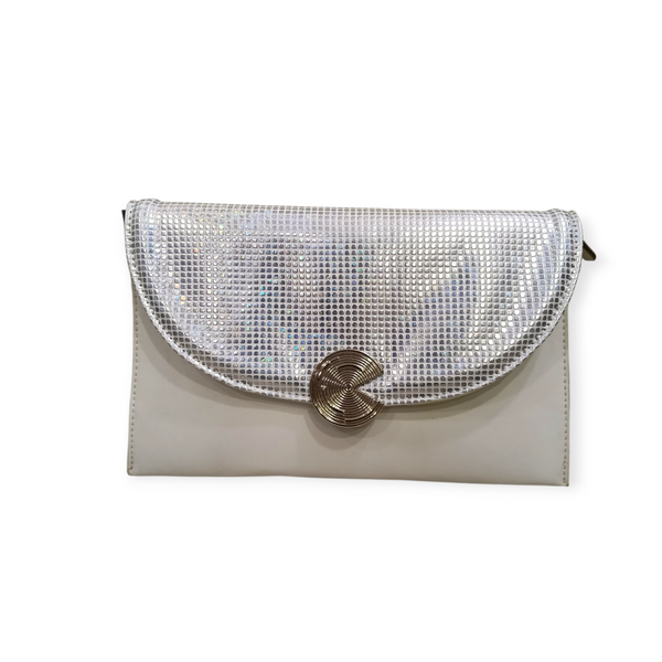 METAL MESH VINTAGE CLUTCH