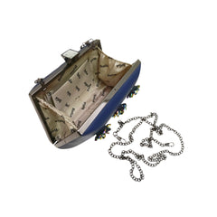 Floral Crystal Box Clutch