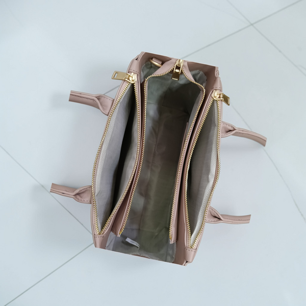THE ALABASTER CROC-PANEL CARRYALL