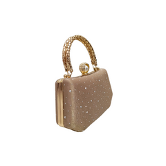 Rhinestone Pearl Embellished Clutch
