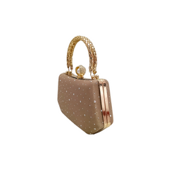 Rhinestone Pearl Embellished Clutch