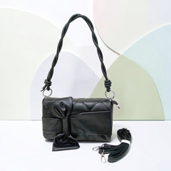SOFT SCULPT BOW BAG