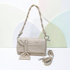 SOFT SCULPT BOW BAG