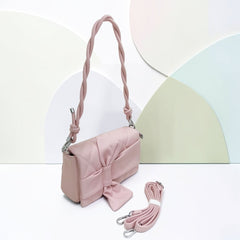 SOFT SCULPT BOW BAG