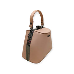 Kiss Lock Top-Handle Frame Bag