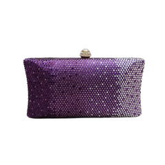 RHINESTONE STATEMENT CLUTCH