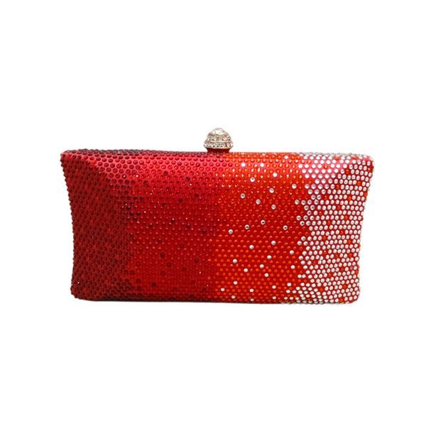 RHINESTONE STATEMENT CLUTCH