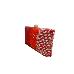 RHINESTONE STATEMENT CLUTCH