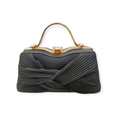 Twilight Shimmer Knot Frame Bag