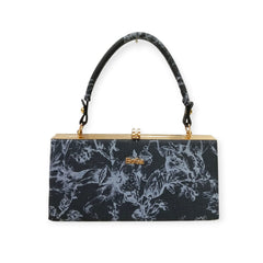 Floral Creeper Box Shape Frame Bag