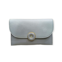 Woven Texture Envelope Clutch