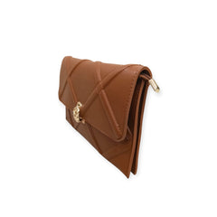 Clasp-Lock Stitch Pattern Envelope Clutch