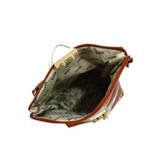 Roll-Top Fashion Backpack