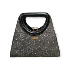 Structured D Handle Frame Bag