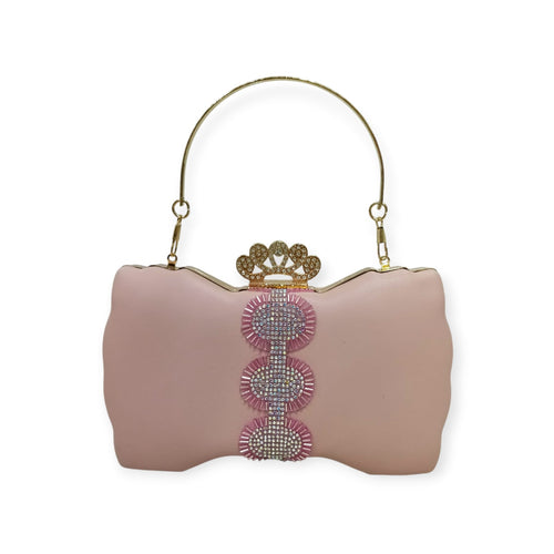 Jewel Lock Party Clutch