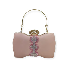 Jewel Lock Party Clutch