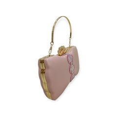 Jewel Lock Party Clutch