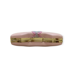 Jewel Lock Party Clutch
