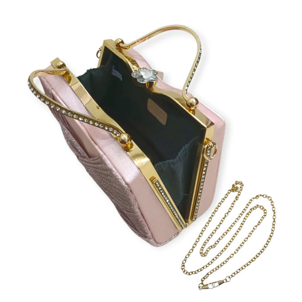 Twilight Shimmer Knot Frame Bag