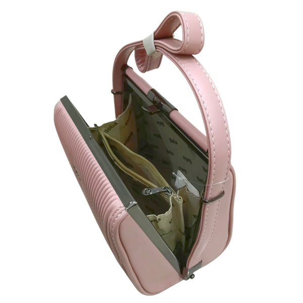 Convertible Ribbed Frame Bag