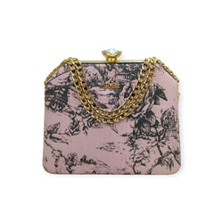 Boga Floral Chain Frame Bag