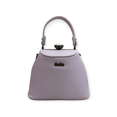 Kiss Lock Top-Handle Frame Bag
