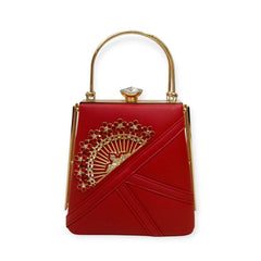 Rhinestone Evening Frame Bag