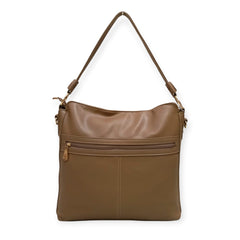 Synthetic Leather Shoulder Bag