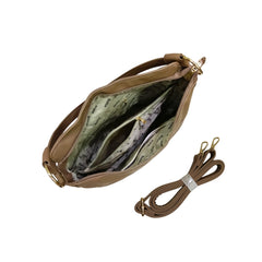 Synthetic Leather Shoulder Bag